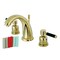 Kingston Brass KB8982DKL 8" Widespread Bathroom Faucet, Polished Brass KB8982DKL - alternate 1
